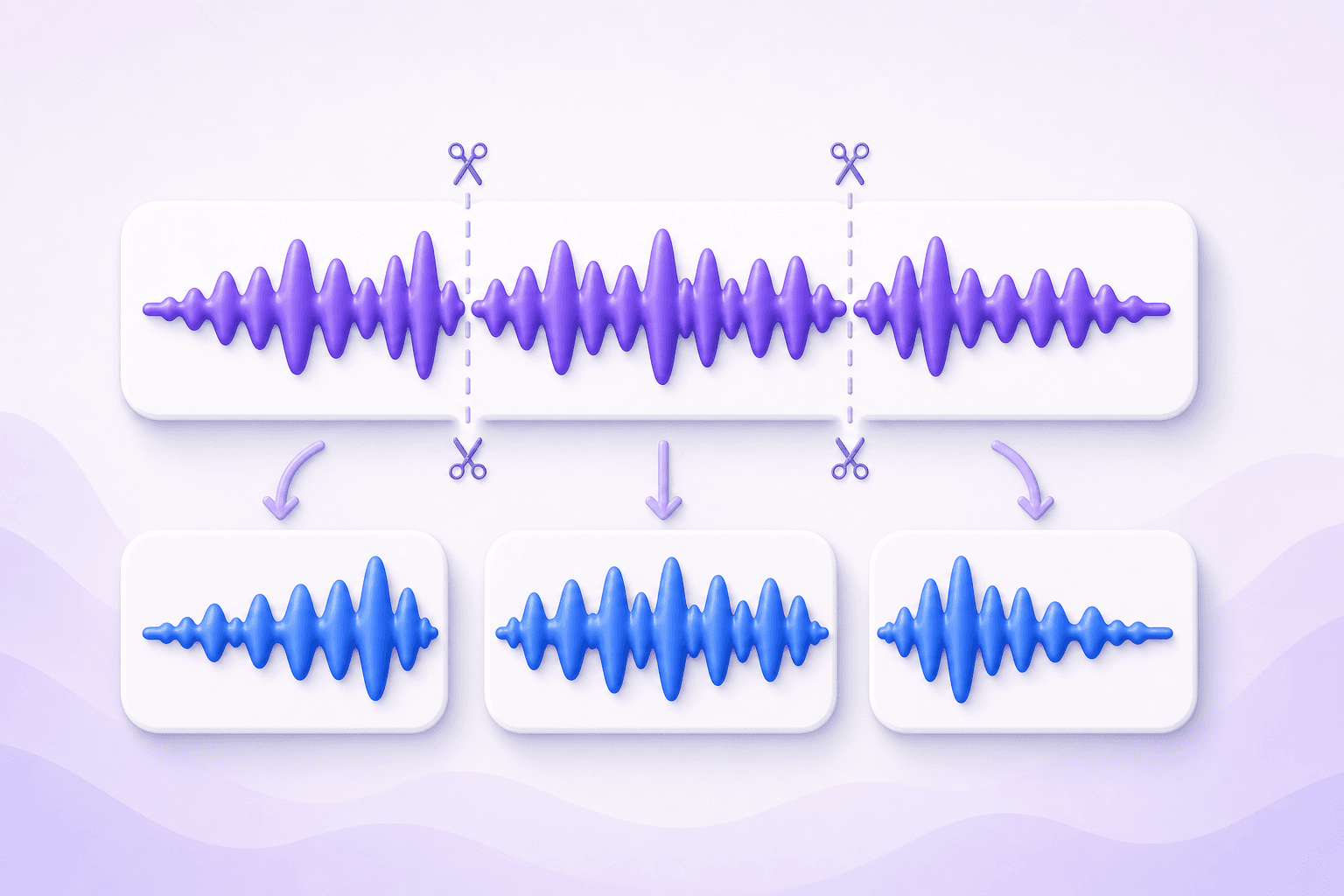 Multi-Segment Audio Splitter